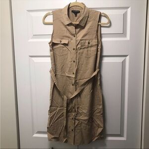 Banana Republic - belted Tencel dress